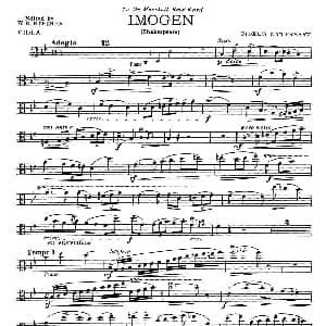 IMOGEN Shakespeare 中提琴 FIDELIS ZITTERBART