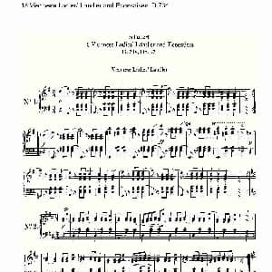 18 Viennese Ladies' Ländler and Ecossaises D.