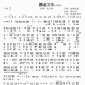 挪亚方舟_歌谱投稿_词曲:欧阳业俊 游思行