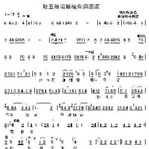 秦腔 赵五娘端穅婉珠泪滚滚 赵五娘吃糠 选段 刘红梅