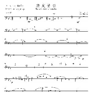 康定情歌 弦倍司分谱 陈丹 编曲