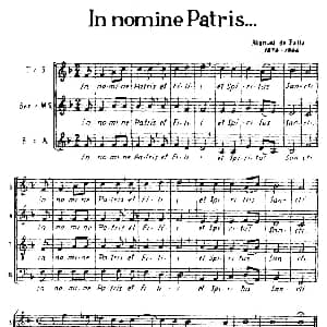 萨克斯谱 | In nomine patris… 三重奏