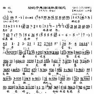 梅妃 劝妃子息泪涟休要埋怨_歌曲简谱_词曲:暂无 恒流星制谱