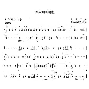 二胡谱 | 红太阳照边疆 金凤浩
