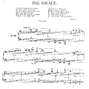Die Ideale S 596c 4 Hs 钢琴谱 弗兰茨 李斯特
