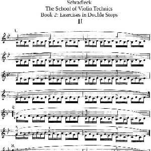 小提琴谱 | 史拉迪克小提琴技术练习 第2册 Ⅱ