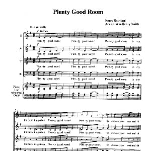 Plenty Good Room_外国歌谱