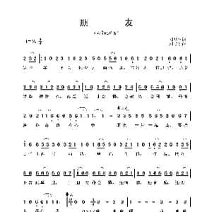 朋友_歌谱投稿_词曲:刘思明 刘志宏