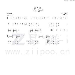 静夜思_歌曲简谱_词曲:李白 罗鹏