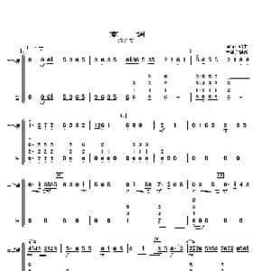 京调_歌曲简谱_词曲: 顾冠仁编曲