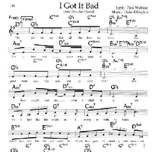I Got It Bad_外国歌谱
