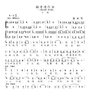 翻身进行曲_歌曲简谱_词曲:张波 陈志昂