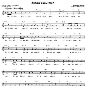 JINGLE BELL ROCK_外国歌谱