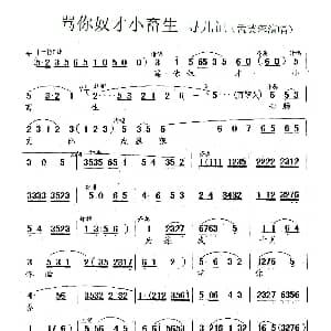 锡剧 骂你奴才小畜生 寻儿记 选段