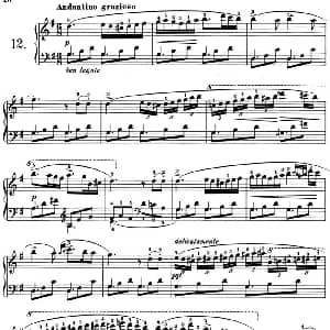 25首车尔尼Op.748练习曲 钢琴谱 车尔尼