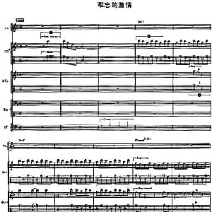 难忘的激情 电贝司