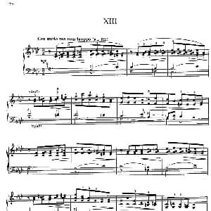 20 Petites Etudes, Op.91 钢琴谱 莫什科夫斯基