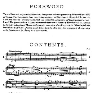 6 Viennese Sonatinas K.439b 钢琴谱 沃尔夫冈 阿玛多伊斯 莫扎特