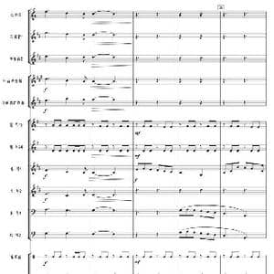 我和我的祖国 管乐总谱 07 12_歌曲简谱