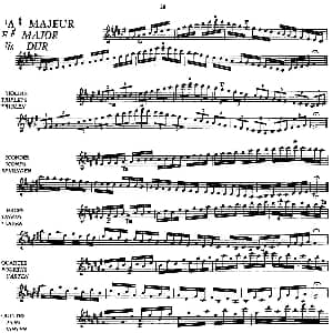 萨克斯谱 | 五线谱音阶练习 P28 33