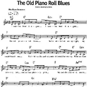 蓝调音乐:The Old Piano Roll Blues_外国歌谱