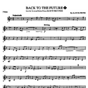 回到未来 电影音乐 圆号乐谱