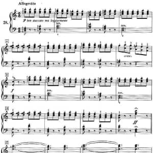 50首莱蒙钢琴练习曲 作品37 钢琴谱 莱蒙