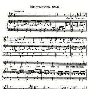 Eifersucht und Stolz{奥 _外国歌谱