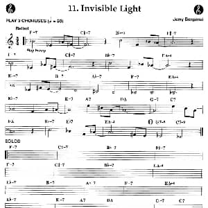 萨克斯谱 | Invisible Light