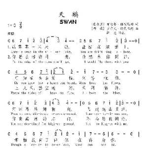 天鹅_歌谱投稿