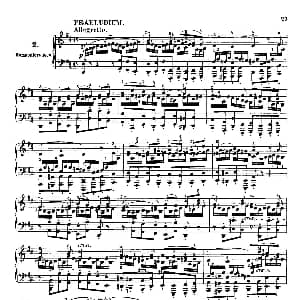 6 Preludes and Fugues Op.35 钢琴谱 菲利克斯 门德尔松 巴托尔迪