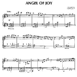 Angel Of Joy 钢琴谱 美 大卫 兰兹 David Lanz