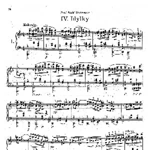 Six Piano Pieces Op.7 钢琴谱 约瑟夫 苏克