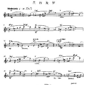 长笛曲谱 | 花的旋律