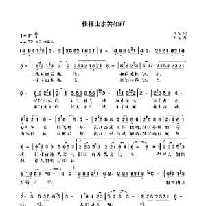 桂林山水美如画_歌曲简谱_词曲:袁龙 袁龙