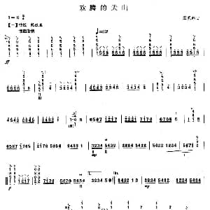 柳琴考级曲目七级 欢腾的天山 王惠然