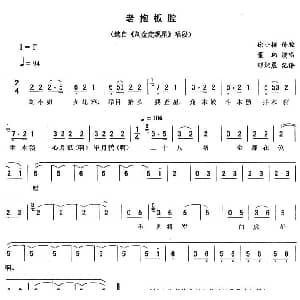 二人转谱 | 老抱板腔 刘金定观星 唱段 董玮