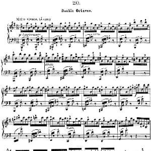 50首车尔尼Op.740钢琴手指灵巧技术练习曲 钢琴谱 车尔尼