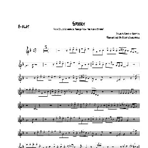 萨克斯谱 | Spooky 次中音萨克斯