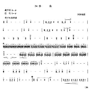 葫芦丝谱 | 祭海 朱润福