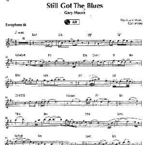 萨克斯谱 | Still Got The Blues