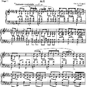 斯克里亚宾12首钢琴练习曲 Op8 钢琴谱 斯克里亚宾