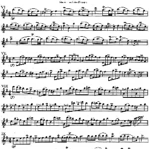 长笛曲谱 | 马瑞斯25首长笛小练习曲 NO.6 NO.10 Marais 马瑞斯