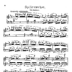 Six Humorous Bagatelles Op.11 钢琴谱 卡尔 奥古斯特 尼尔森