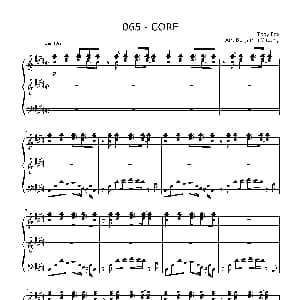 CORE 钢琴谱