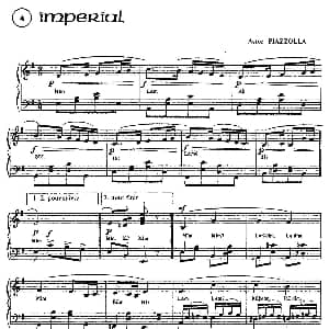 手风琴谱 | Piazzolla合集 4 Imperial 皮亚佐拉