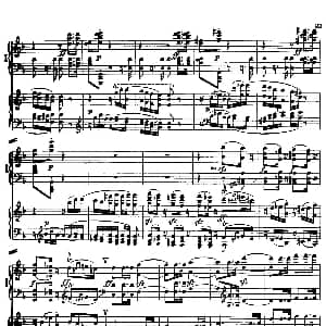 d小调第九交响曲 Op.125 钢琴谱 路德维希 冯 贝多芬