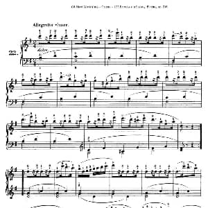 125 Exercises in Passage Playing Op.261 钢琴谱 车尔尼