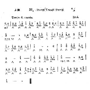 口琴谱 | Tramp！Tramp！Tramp！ 流浪汉！流浪汉！流浪汉！