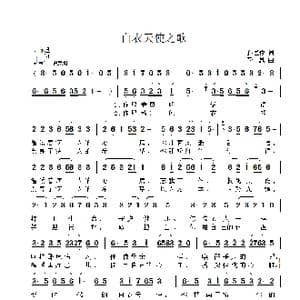 白衣天使之歌_歌曲简谱_词曲:孙述俊 李鑫